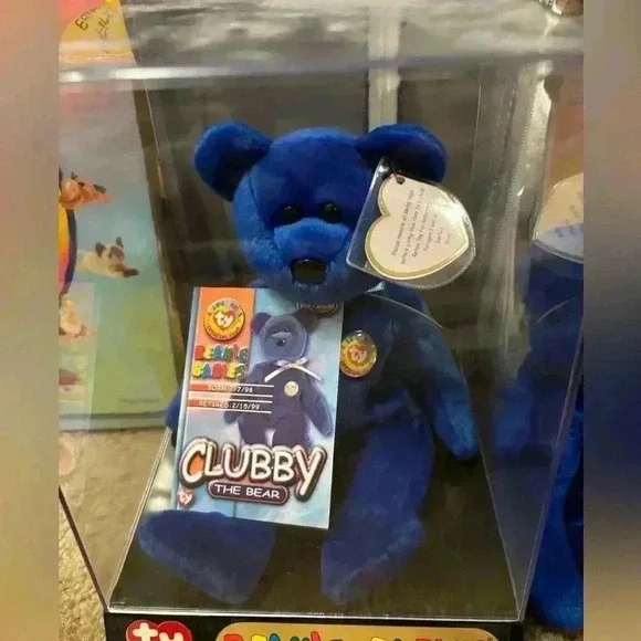 Ty Beanie Babies Platinum Edition Club Kit- Clubby And Princess Diana - Picture 3 of 16